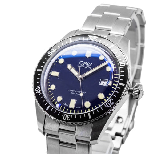 Oris 01 733 7720 4055-07 8 21 18 Oris Divers 65 Blue Dial Watch