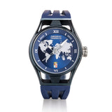 Locman 0537B02S-BLAMVESB Montecristo Automatic Amerigo Vespucci Men's Watch