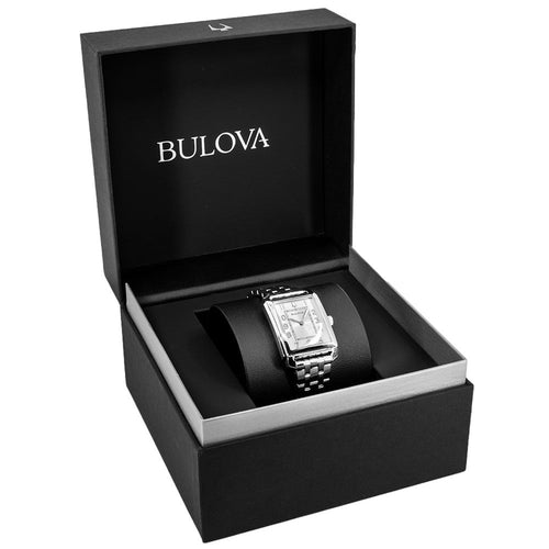 Bulova Donna 96L349 Sutton Tank 25mm Quarzo