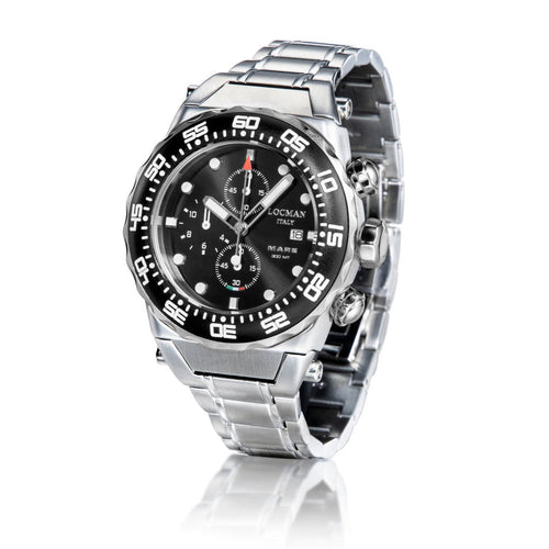 Locman 0560A01A-00BKNKB0 Mare Quartz Men's Watch