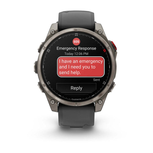 Garmin 010-03198-11 fēnix® 8 Pro Quartz Men's Watch