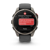 Garmin 010-03198-11 fēnix® 8 Pro Quartz Men's Watch