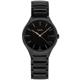 Rado Unisex R27238162 True Round Black Ceramic Quarzo