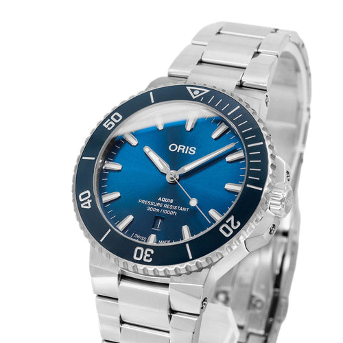 Oris 01 733 7789 4135-07 8 23 04PEB Aquis Automatic Date Men's Watch