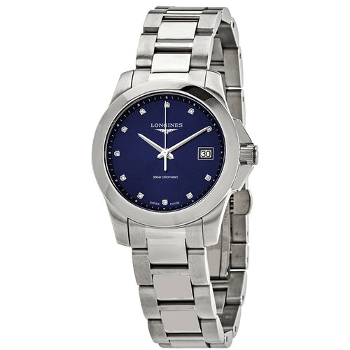 Longines L3.377.4.97.6 Conquest Quartz Woman's Watch