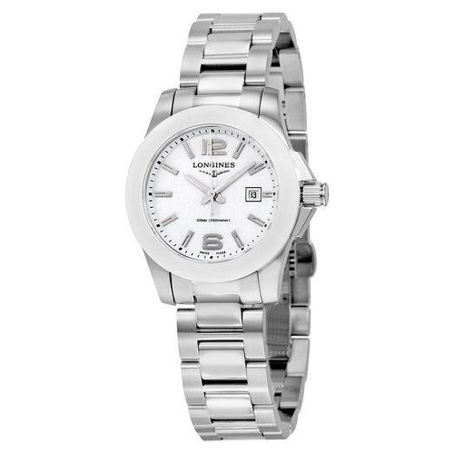 Longines L3.257.4.16.6 Conquest Quartz Woman's Watch