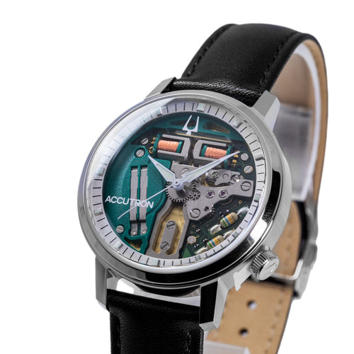 Bulova 26A211 Accutron Electronic tuning fork Spaceview 314 Men's Watch