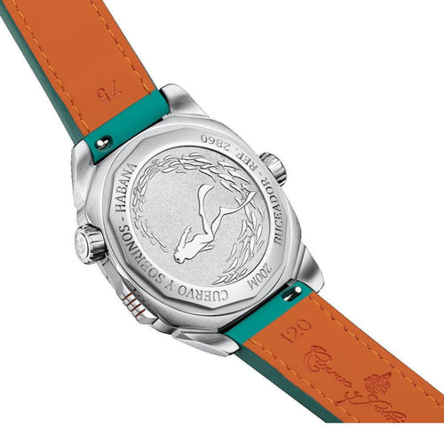 Cuervo y Sobrinos 2860.1TQ Buceador Caribe Automatic Men's Watch