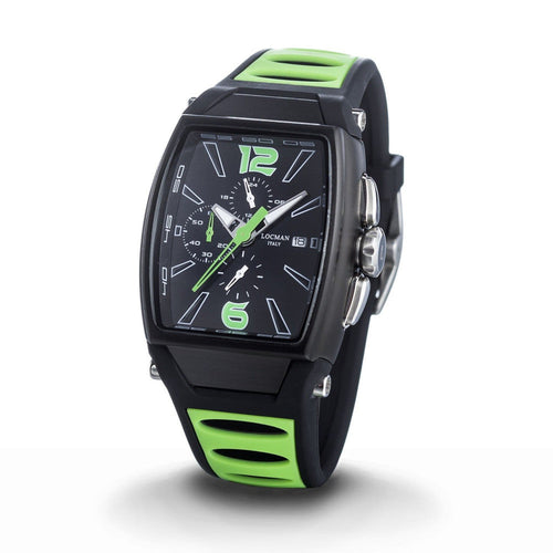 Locman 0550K01S-BKBKGRSG Tremila Quartz Men's Watch