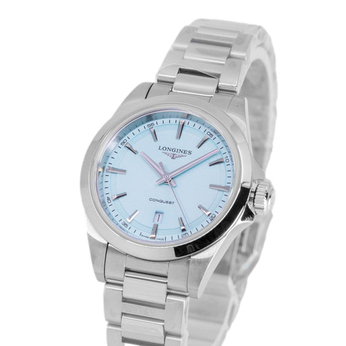 Longines L3.350.4.92.6 Conquest Quartz Woman's Watch