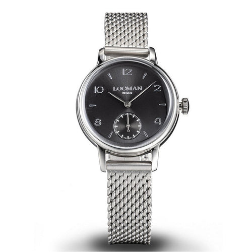 Locman 0258A07A-00GYNKB0 1960 Quartz Woman's Watch