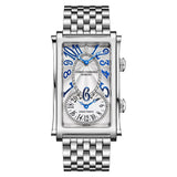 Cuervo y Sobrinos 1112B.1AM Prominente Automatic Icónico Doble Tiempo Men's Watch