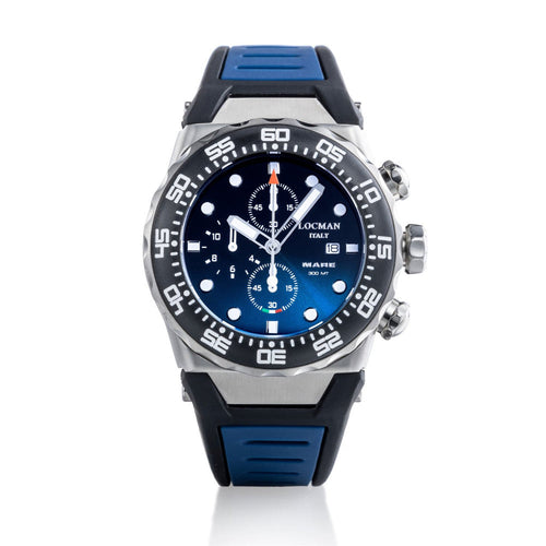 Locman 0560A24A-00KBNKSB2 Mare 300 MT Quartz Men's Watch