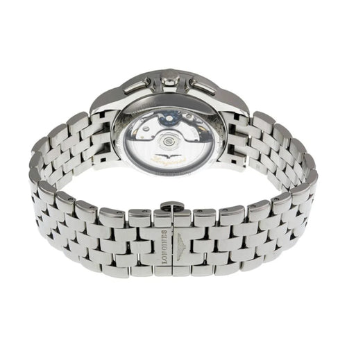 Longines Man`s L48034726 Flagship Silver Dial Chronograph Automatic Watch Watch