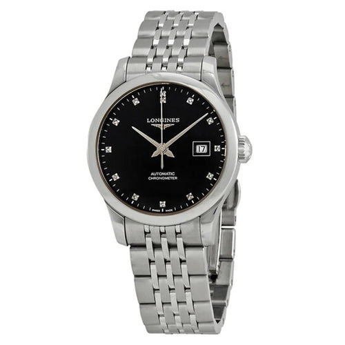 L23214576-Longines Ladies L2.321.4.57.6 Black Dial Chronometer COSC