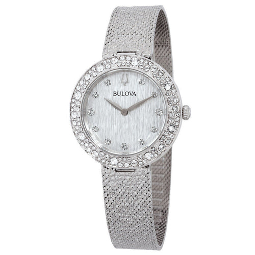 Bulova 96L329 Crystal Quartz Woman's Watch