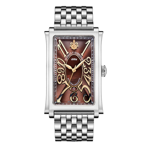 Cuervo y Sobrinos 1012B.1TM Prominente Automatic Iconico Solo Tiempo Men's Watch