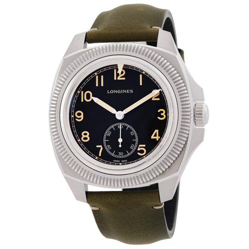 Longines L2.838.4.53.2 Heritage Automatic Pilot Majetek Men's Watch