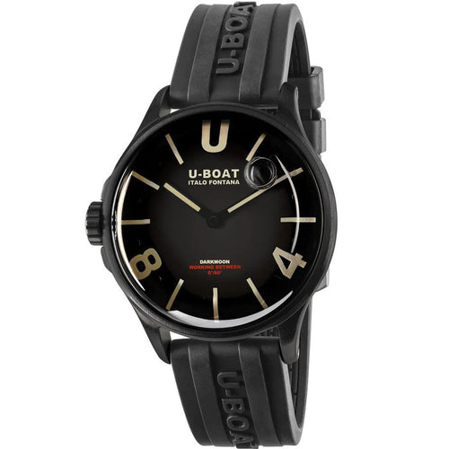 U-Boat 9019/B Darkmoon Quartz Darkmoon Black PVD Steel Men's Watch