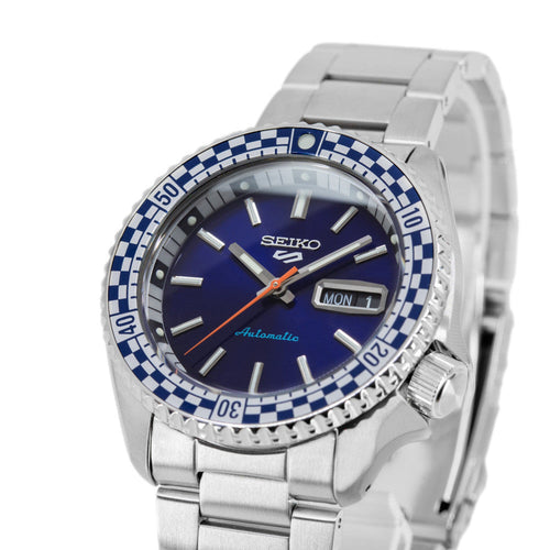 Seiko SRPK65K1 5 Sports Checker Flag Auto
