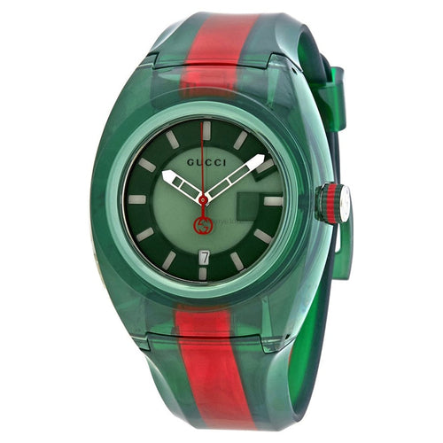 Gucci Unisex YA137113 Sync Rosso e Verde