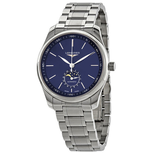 Longines Men's L2.909.4.92.6 Master Moonphase 40mm Automatic