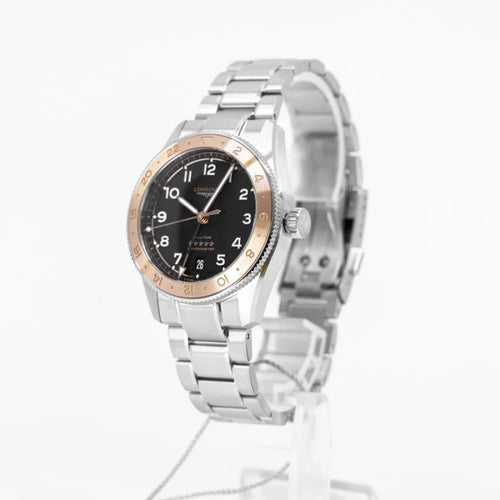 Longines Uomo L3.803.5.53.6 Spirit Zulu Time 1925 39mm Auto
