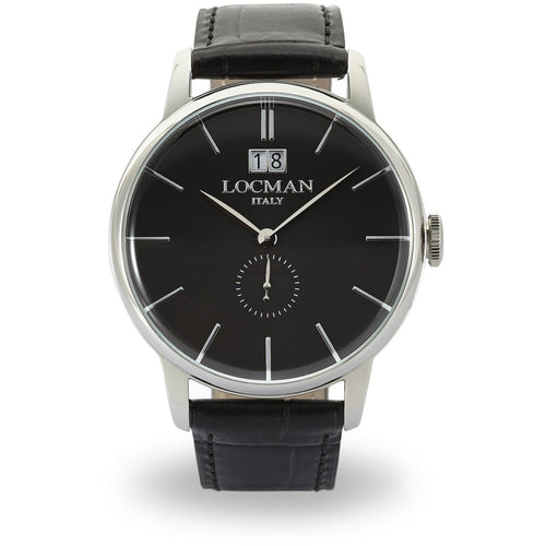 Locman Men's 1960 Solo Tempo Quartz Data 0252V01-00BKNKPK