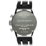 Locman Montecristo Mens 0510KNBKFBL0GOK  Stainless Steel. Titan Automatico Watch