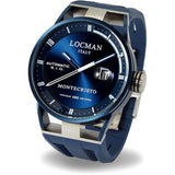 Locman Montecristo Mens 0511BLBLFWH0SIB  Stainless Steel. Titan Automatico Watch