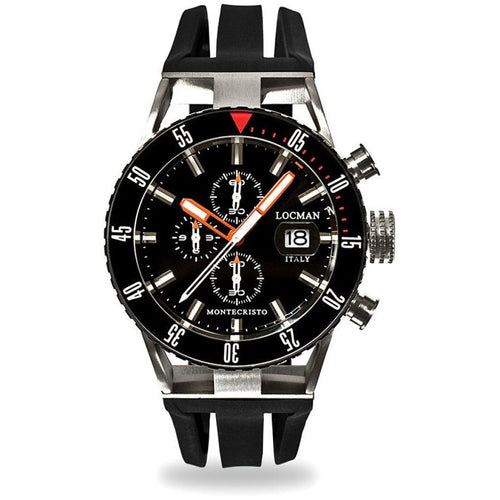 Locman Montecristo Mens 051200KOBKNKSIK  Stainless Steel. Titan Automatico Watch