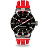 Locman Montecristo Mens 051300KRBKNKSIR  Stainless Steel. Titan Automatico Watch