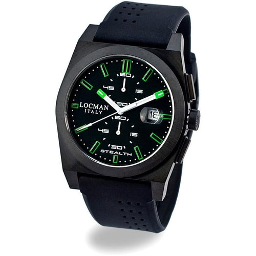 Locman Stealth Mens 0202BKBKFGK1GOK  Stainless Steel. Titan Automatico Watch