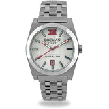 Locman Stealth Mens 020300MWFRD0BR0  Stainless Steel. Titan Automatico Watch