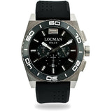 Locman Stealth Mens 021200KA-BKKSIK  Stainless Steel. Titan Automatico Watch