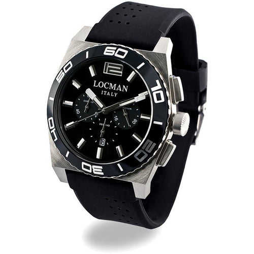 Locman Stealth Mens 021200KA-BKKSIK  Stainless Steel. Titan Automatico Watch