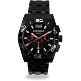 Locman Stealth Mens 0212BKKA-CBKBRK Stainless Steel. Titan Automatico Watch