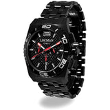Locman Stealth Mens 0212BKKA-CBKBRK Stainless Steel. Titan Automatico Watch