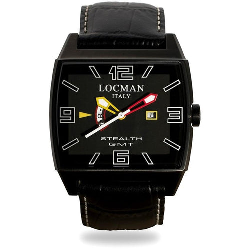 Locman Stealth Mens 0300BKBKFYLRPSK  Stainless Steel. Titan Automatico Watch