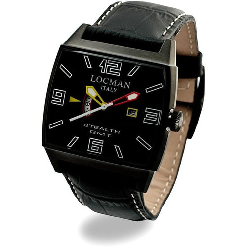 Locman Stealth Mens 0300BKBKFYLRPSK  Stainless Steel. Titan Automatico Watch