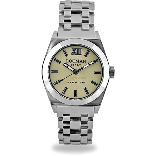 Locman Stealth Women's 020400YLFNK0BR0  Stainless Steel. Titan Automatico Watch