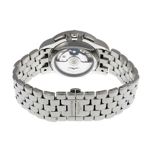 Longines Man`s L48034726 Flagship Silver Dial Chronograph Automatic Watch