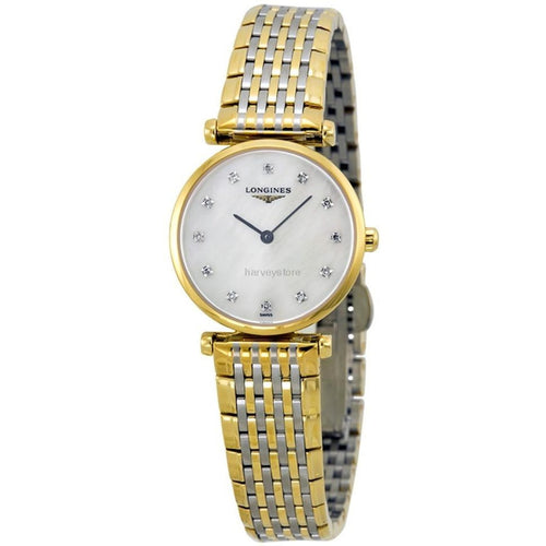 Longines Women`s L42092877 La Grande Classique Ultra Thin with Diamond Markers Watch
