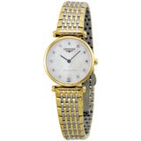 Longines Women`s L42092877 La Grande Classique Ultra Thin with Diamond Markers Watch