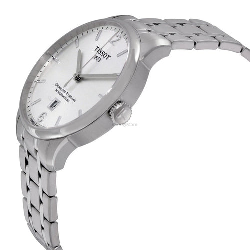 Tissot Men's T099.407.11.037.00 T-Classic Chemin Des Tourelles Powermatic80 Watch