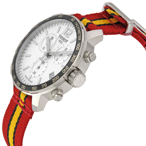 Tissot Men's T095.417.17.037.08 Special Edition Quickster Miami Heat NBA Watch