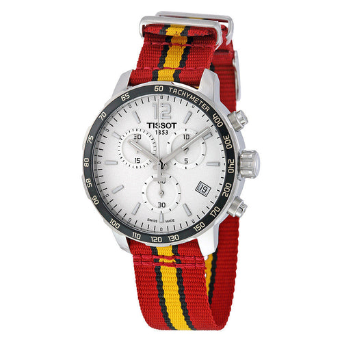 Tissot Men's T095.417.17.037.08 Special Edition Quickster Miami Heat NBA Watch