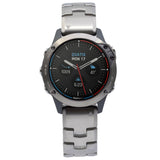 010-02158-95-Garmin 010-02158-95  Quatix 6 Titatium Sapphire Smartwatch