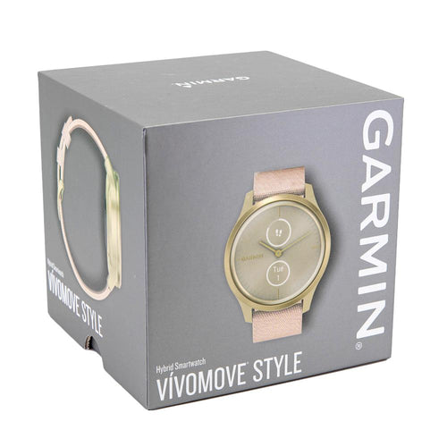 010-02240-02-Garmin Donna 010-02240-02 Vivomove Style Smartwatch