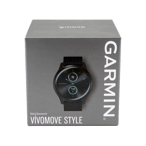 010-02240-03-Garmin 010-02240-03 Vivomove Style Smartwatch